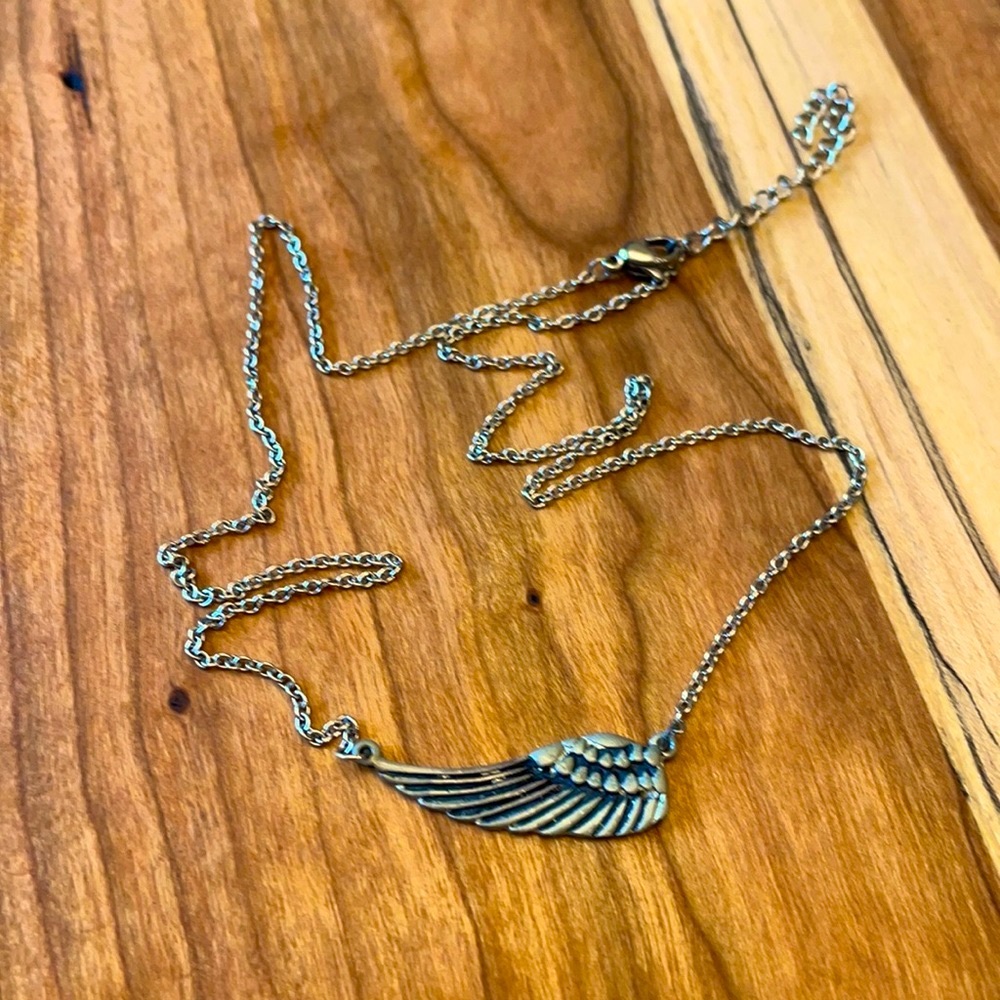 Silver Wing Necklace